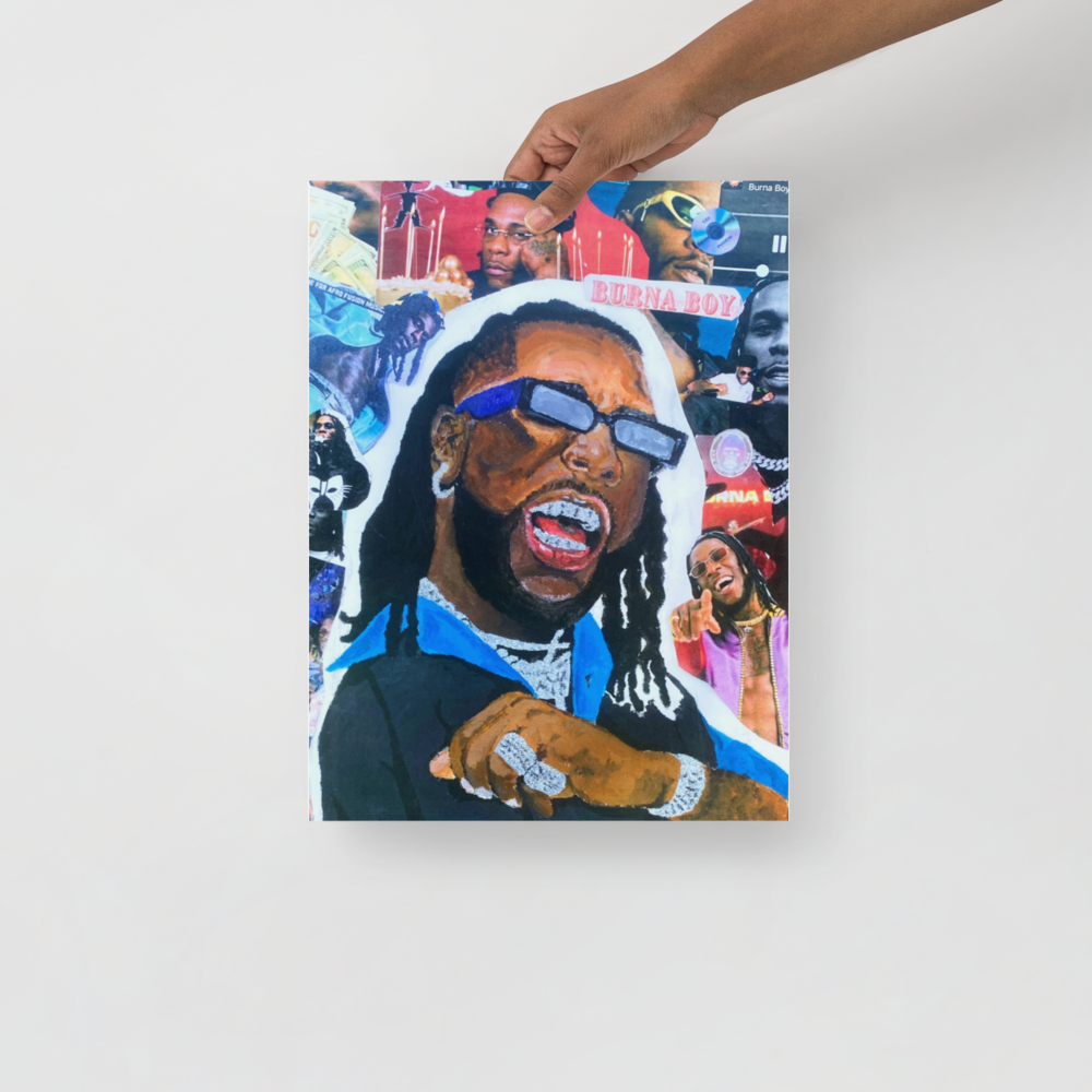 Burna boy print