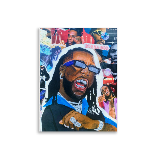 Burna boy print